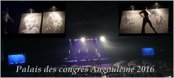 Palais des congres angouleme 2016 bruno riviere peintre performezr