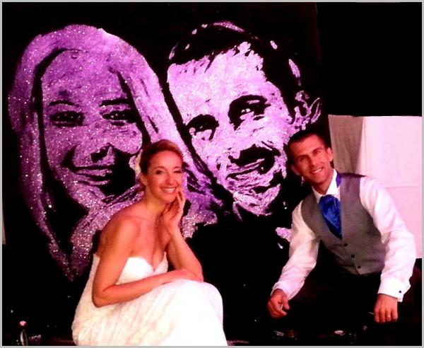 Portrait mariage peintre performer bruno riviere paris 1